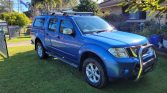 Blue 2011 Nissan Navara STX automatic For Sale