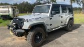 Silver 2007 Jeep Wrangler Sport Unlimited manual For Sale