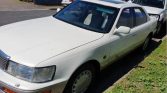 White 1992 Lexus LS 400 automatic sedan For Sale