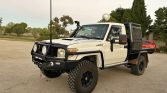 White 2011 Toyota Land Cruiser manual For Sale