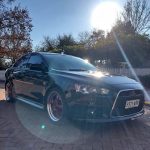 black 2011 Mitsubishi Lancer Ralliart automatic sedan For Sale
