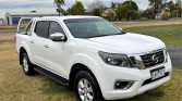 White 2019 Nissan Navara ST automatic For Sale