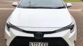 White 2020 Toyota Corolla automatic sedan For Sale