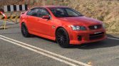 Orange 2009 Holden VE SV6 automatic sedan For Sale