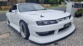 White 1998 Nissan 200SX S14 Series 2 automatic For Sale