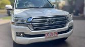 White 2016 Toyota Land Cruiser automatic For Sale