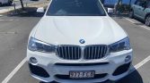 White 2017 BMW X4 35d automatic diesel SUV For Sale