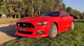 6th gen race red 2017 Ford Mustang manual coupe For Sale