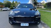 Black 2016 Porsche Cayenne Platinum Edition diesel SUV For Sale