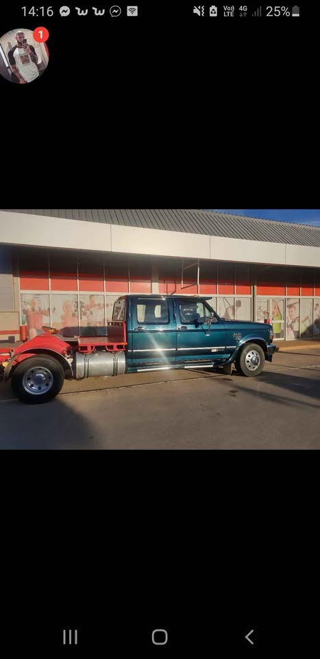 Green 1998 Ford F350 XLT twin cab automatic For Sale