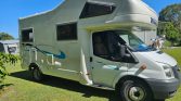 White 2007 Ford Transit Winnebago motorhome For Sale